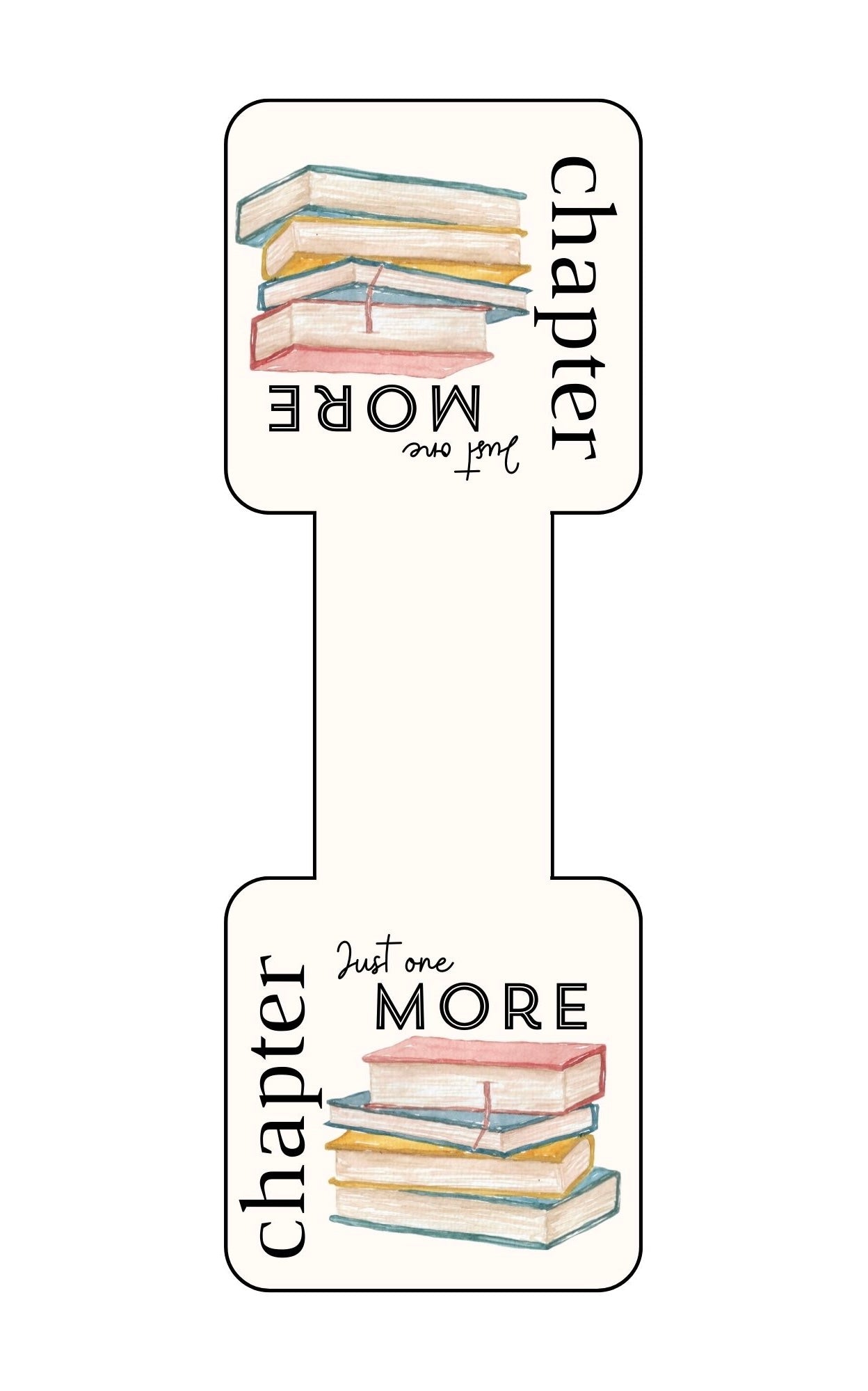 סימניית "JUST ONE MORE CHAPTER"